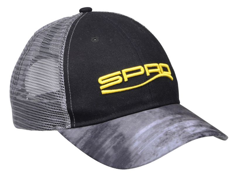 Predator Camo Trucker Mesh Cap noir - jaune - gris  Uni