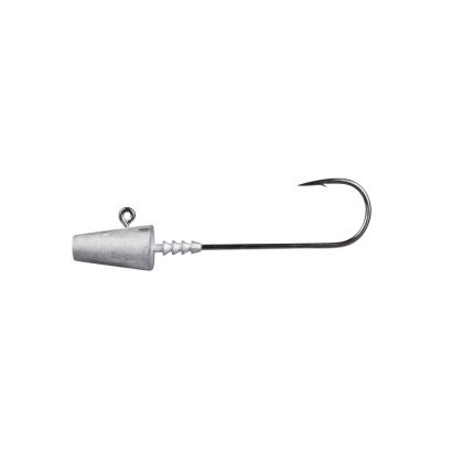 Predator Darter Jig Head zilver - nickel loodkop H8/0 150g