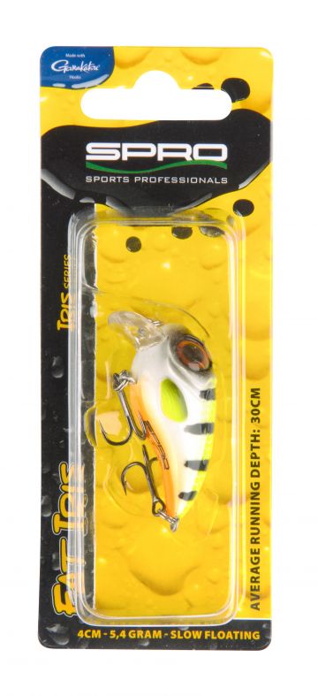 Predator Fat Iris 40 hot perch roofvis kunstaas 4cm 5.3g