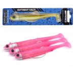 Predator Gutsbait Salt! pink minnow shad zeebaars 10.5cm 10g