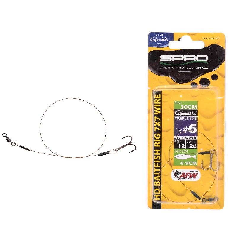 Spro Heavy Duty Baitfish Rig 7x7