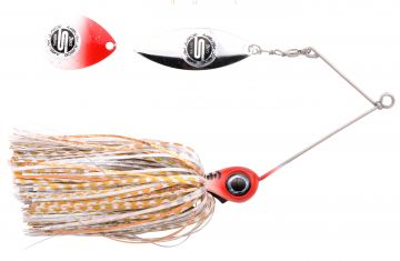 Predator IRIS Ambush Junior Spinnerbait red head tiger roofvis spinnerbait 15cm 18g