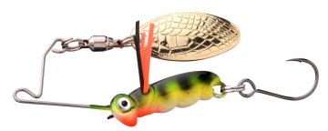 Predator Larva Micro Spinnerbait perch roofvis spinnerbait 4cm 7g Single 10