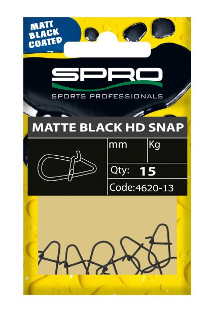 Predator Matte Black HD Snap noir  4.5mm 14kg