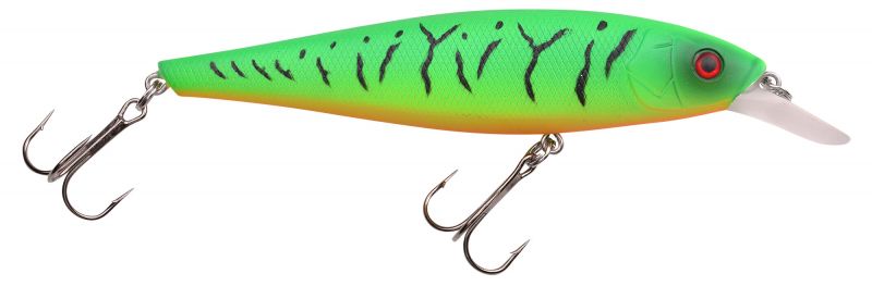 Predator Powercatcher Minnow matte fire tiger uv roofvis kunstaas 10cm 15g