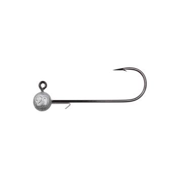 Predator Round Jighead HD 90 argent - nickel  H12/0 15g