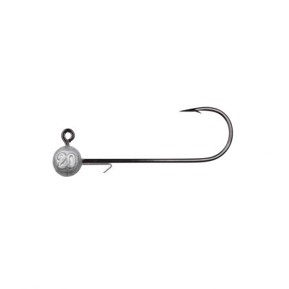 Predator Round Jighead HD 90 zilver - nickel loodkop H12/0 15g