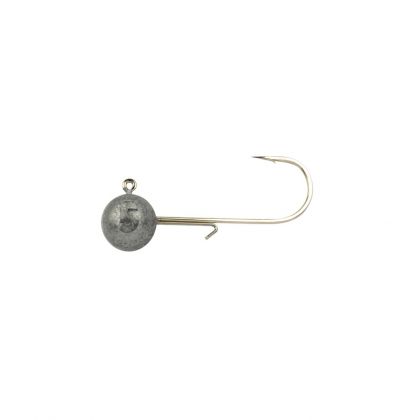 Predator Round Jighead - Jig 22 zilver - nickel loodkop H1 14g