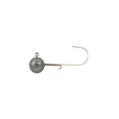 Predator Round Jighead - Jig 22 argent - nickel  H1 5g