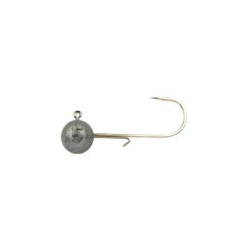 Predator Round Jighead - Jig 22 zilver - nickel loodkop H1/0 18g