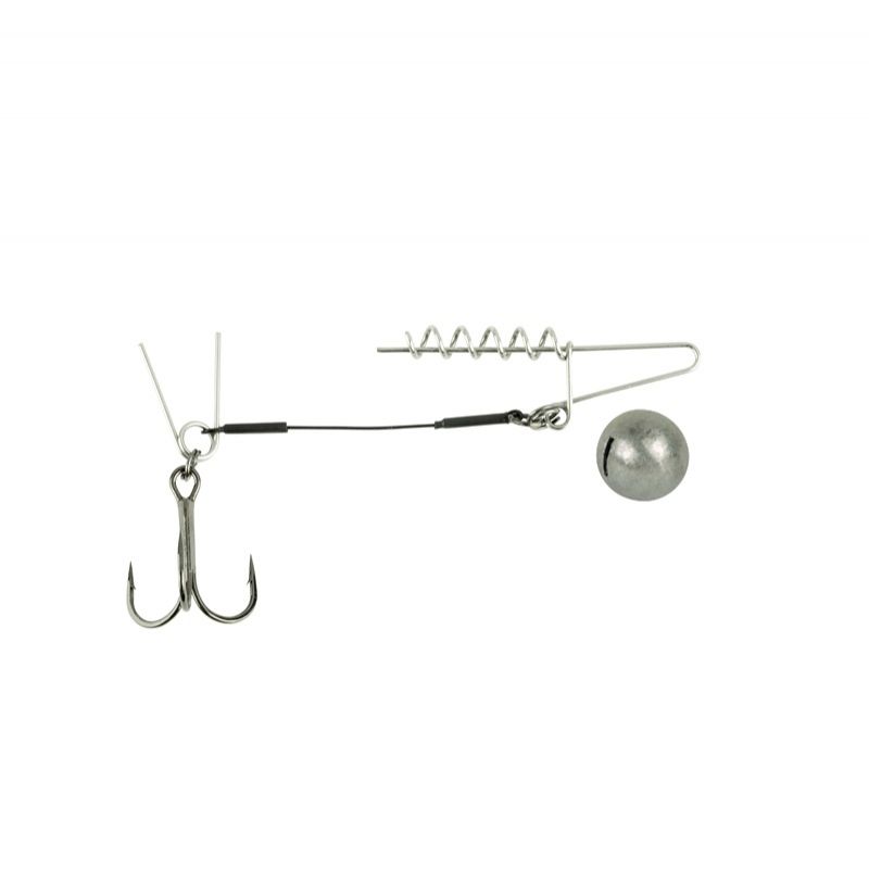 Predator Softbait Spiral Stinger argent - nickel  5cm 5g H2