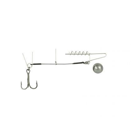 Predator Softbait Spiral Stinger argent - nickel  7cm 7g H2