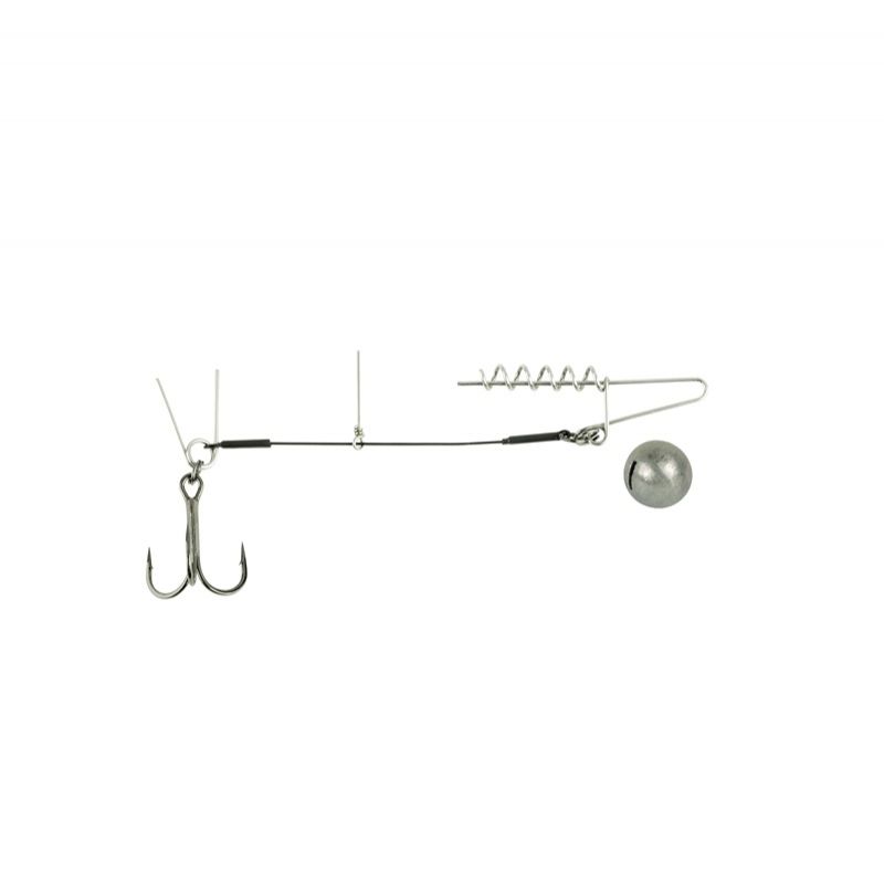 Predator Softbait Spiral Stinger argent - nickel  9cm 10g H1