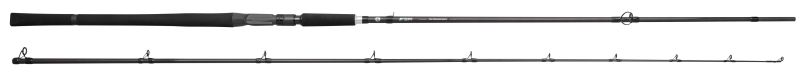 Predator SP1 Pro Trolling zwart roofvis spinhengel 2m85 40-120g