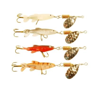 Predator Spinner Follow-Fish clear vislepel