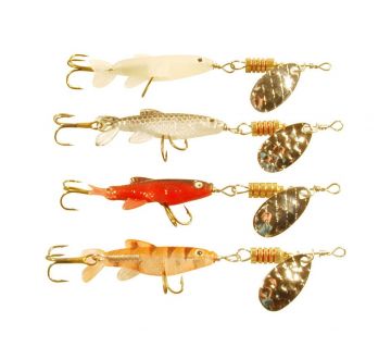 Predator Spinner Follow-Fish tiger vislepel