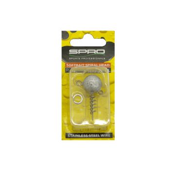 Predator Spiral Head zilver loodkop 5g