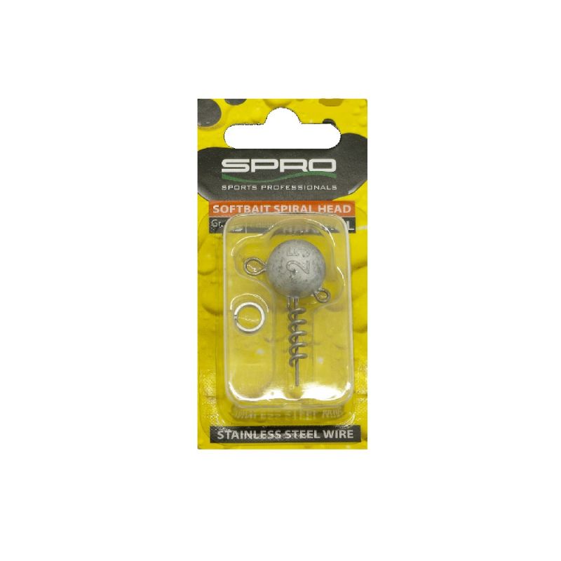 Predator Spiral Head zilver loodkop 7g