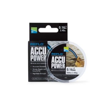 Preston Innovations Accu Power clair  0.12mm 100m