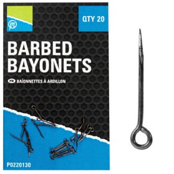 Preston Innovations Barbed Bayonets nickel 