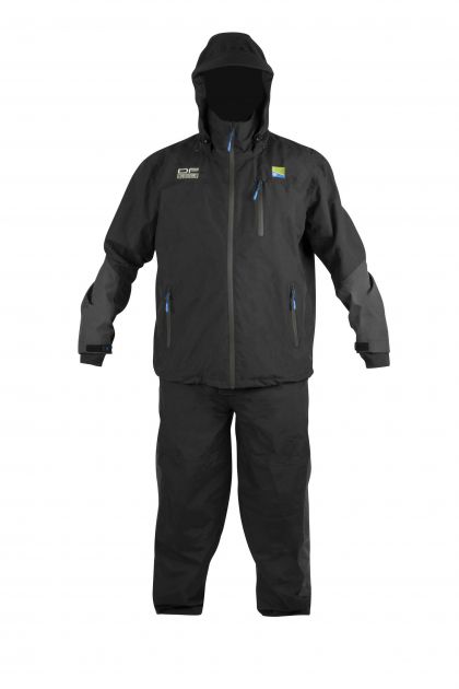 Preston Innovations DF Hydrotech Suit zwart - blauw warmtepak X-large