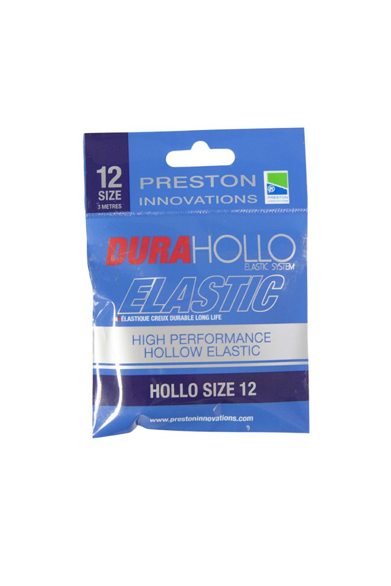 Preston Innovations Dura Hollo Elastic paars witvis viselastiek Size 12 3m