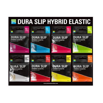 Preston Innovations Dura Slip Hybrid Elastic jaune  2.40mm 3m