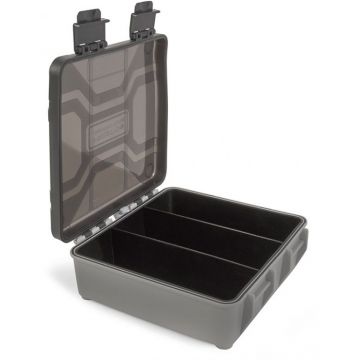 Preston Innovations Hardcase Accessory Box grijs - zwart visdoos