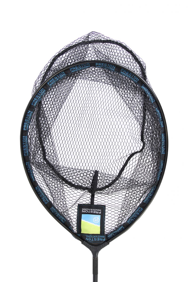 Preston Innovations Latex Carp Landing Net zwart visschepnet 18" - 45cm