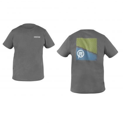 Preston Innovations Preston Grey T-Shirt grijs vis t-shirt Medium