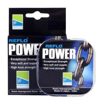 Preston Innovations Reflo Power clair  0.09mm 100m