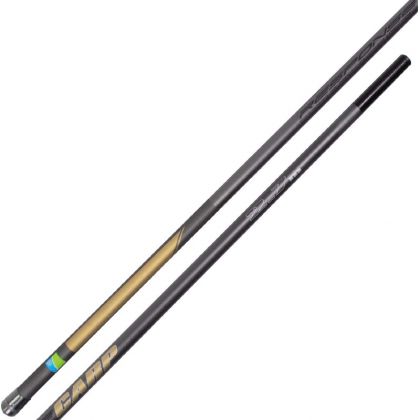 Preston Innovations Response Carp Landing Net Handle zwart - bruin - grijs schepnetsteel 2m70