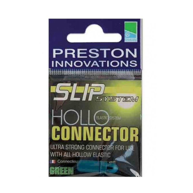 Preston Innovations Slip Hollo Connector groen witvis toebehoor viselastiek