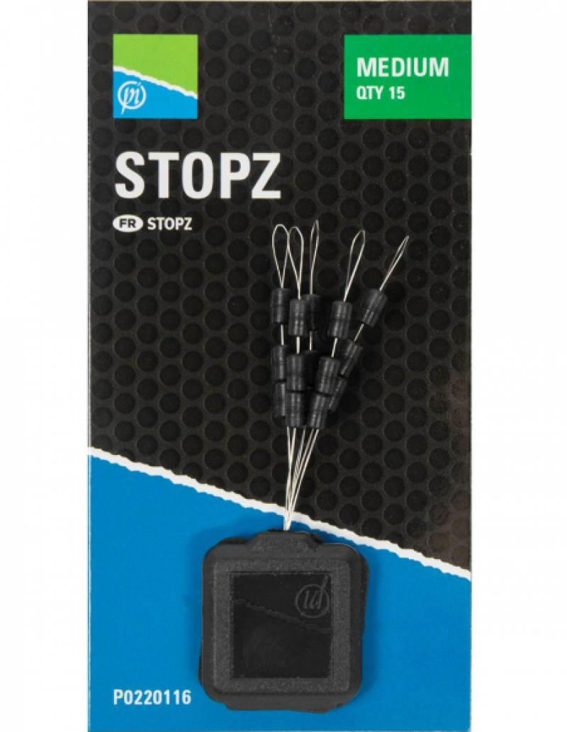 Preston Innovations Stopz noir  Medium