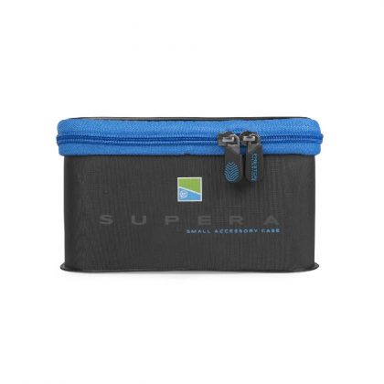 Preston Innovations Supera EVA Accessory Case noir - bleu  Small