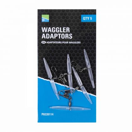 Preston Innovations Waggler Adaptors clear - silver klein vismateriaal