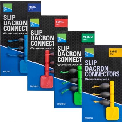 Preston Innovations Slip Dacron Connectors blue  Micro