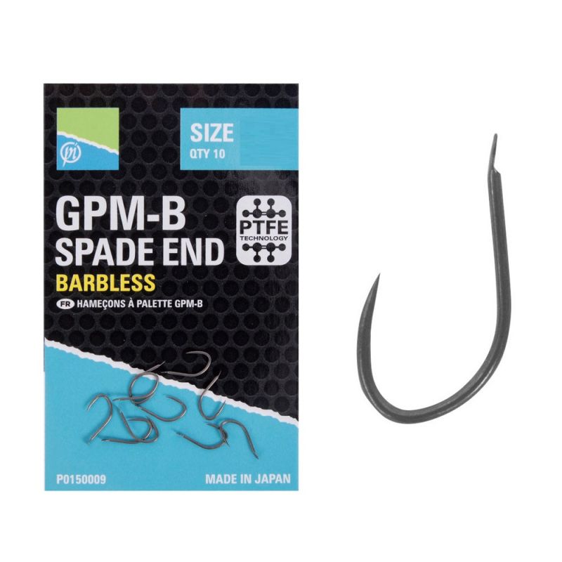 Prestoninno GPM-B Spade End Barbless nickel  20