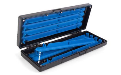 Prestoninno Mag Store System Hooklength Box zwart - blauw visdoos 15cm