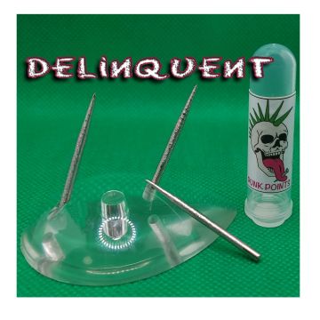 Punk Points Delinquent Points argent dart point 32mm