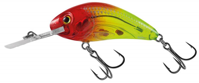 Salmo Rattlin Hornet Clear Floating clear bright red head  4.5cm 6g