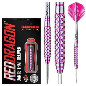 Red Dragon Confessions Darts 85% zilver - roze dartpijlen 28g