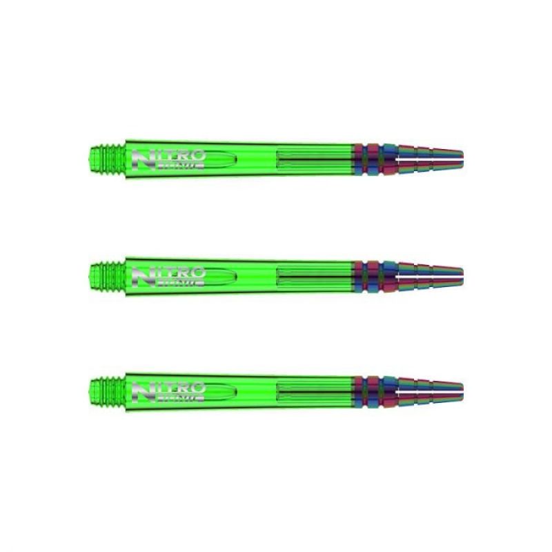 Red Dragon Nitrotech Ionic Shafts groen dart shaft Medium