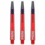 Red Dragon Nitrotech Ionic Shafts rouge dart shaft In Between