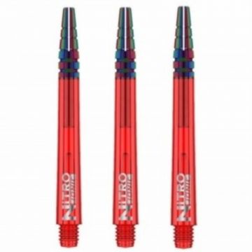 Red Dragon Nitrotech Ionic Shafts rood dart shaft In Between