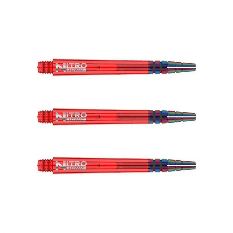 Red Dragon Nitrotech Ionic Shafts rouge dart shaft Medium