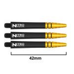 Red Dragon Nitrotech Shafts black & gold dart shaft Medium