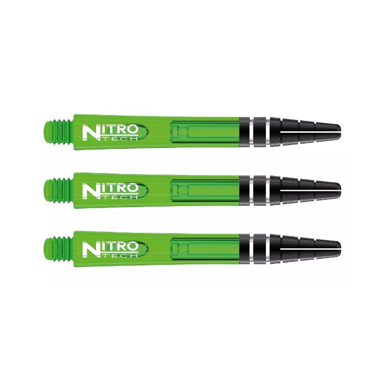 Red Dragon Nitrotech Shafts groen dart shaft Medium