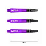 Red Dragon Nitrotech Shafts paars dart shaft Short