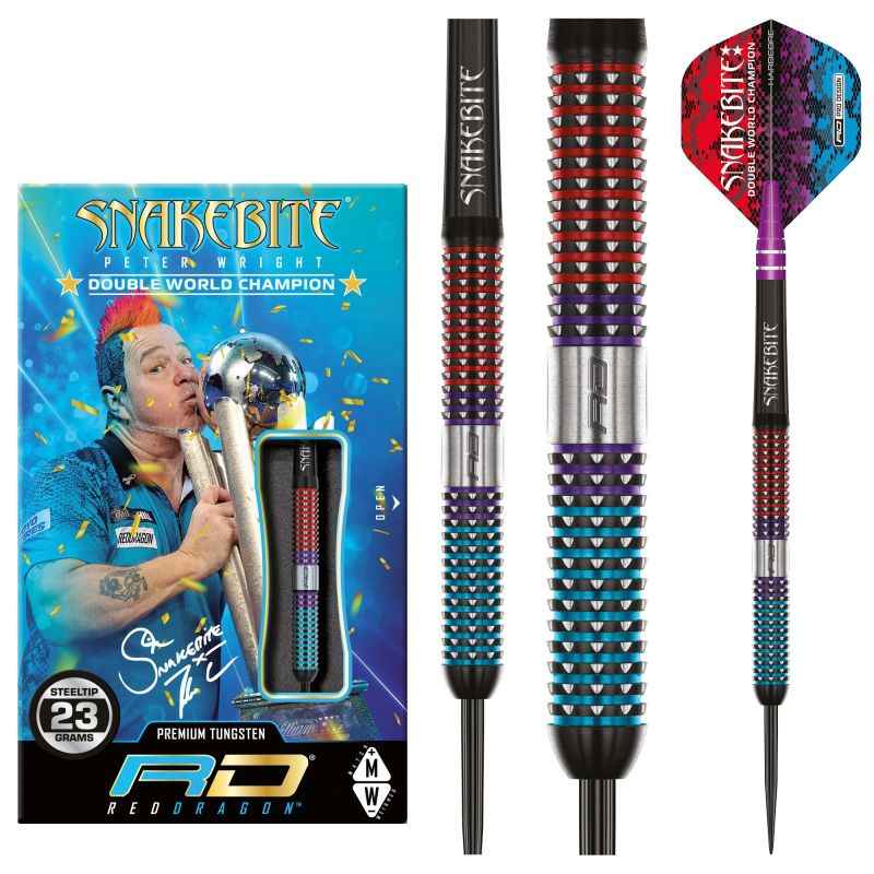 Red Dragon Peter Wright Spirit 90% multi dartpijlen 23g